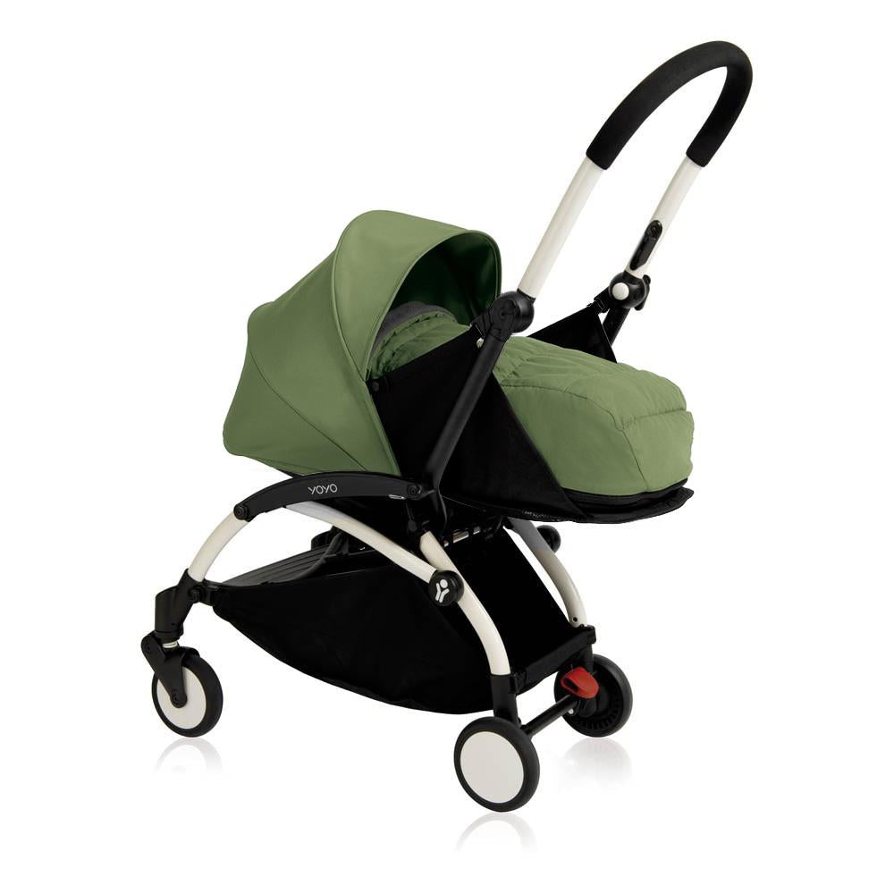 Babyzen Carriola Yoyo con Chasis Blanco 0+6 M Peppermint