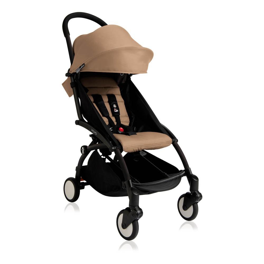 Babyzen Carriola Yoyo con Chasis Negro 6+ M Taupe