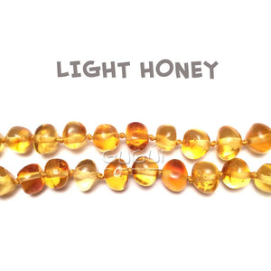 Gugu Ámbar Collar de Ámbar Light Honey - Compra en bibiki