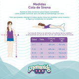 Mermaids123 Kit Cola de Sirena Melody - Compra en bibiki