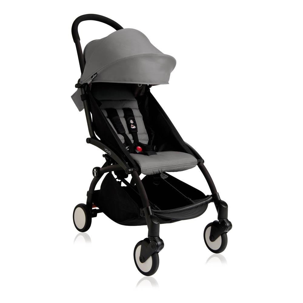 Babyzen Carriola Yoyo con Chasis Negro 6+ M Gris