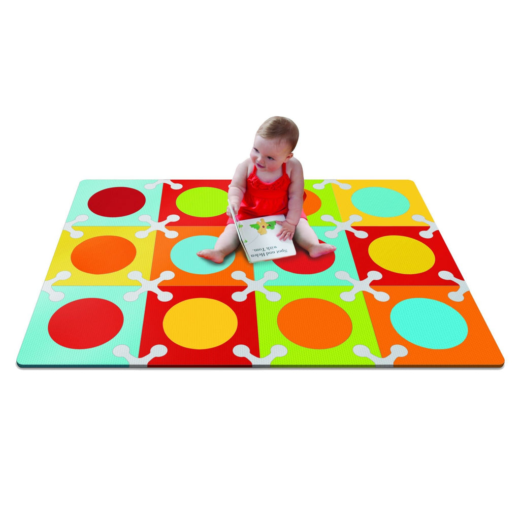Skip Hop Tapete de Foami 12 Pzs. Playspot Multi - Compra en bibiki