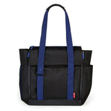 Skip Hop Pañalera Fit All-Access Negro/Azul Cobalto - Compra en bibiki