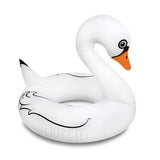 Bigmouth Inc Flotador en Forma de Cisne Gigante Blanco