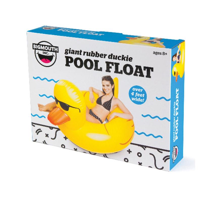 Bigmouth Inc Flotador en Forma de Pato Amarillo