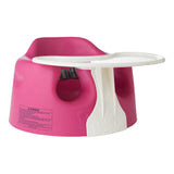 Bumbo Asiento de Piso Multiusos con Charola de juego 4 a 14 Meses Magenta