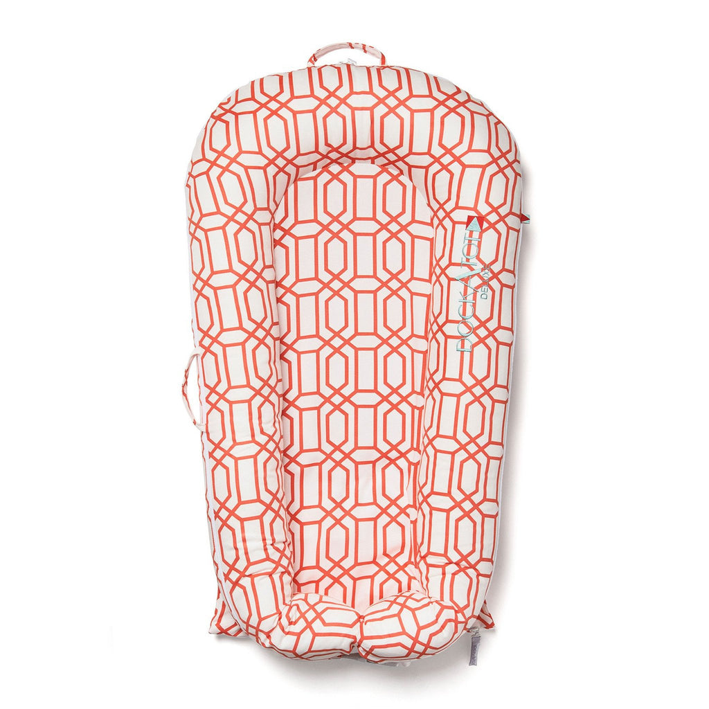 DockATot Cubierta de Repuesto Grande Coral Trellis
