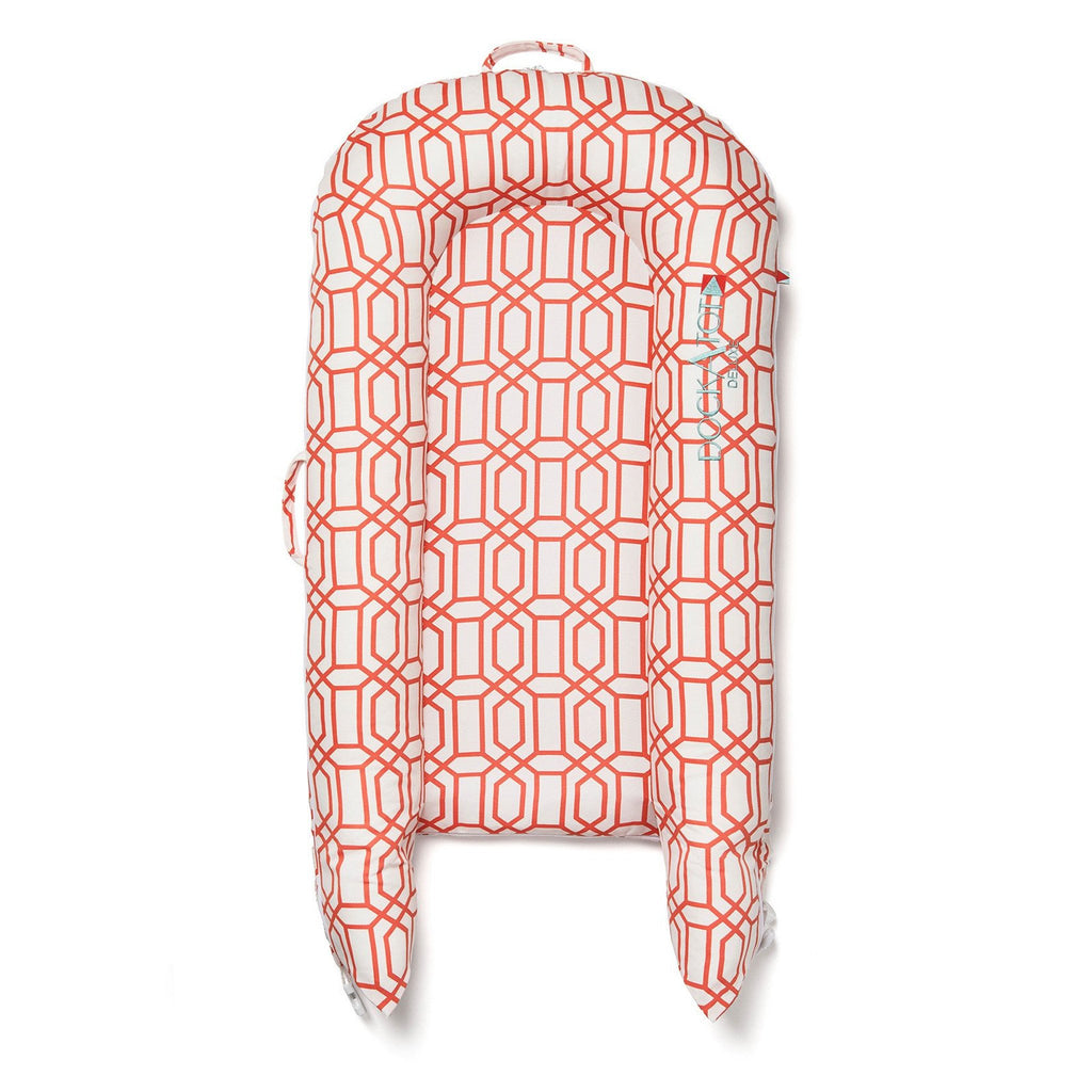 DockATot Cubierta de Repuesto Grande Coral Trellis