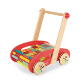 Janod Carrito de Paseo con Bloques ABC
