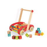 Janod Carrito de Paseo con Bloques ABC