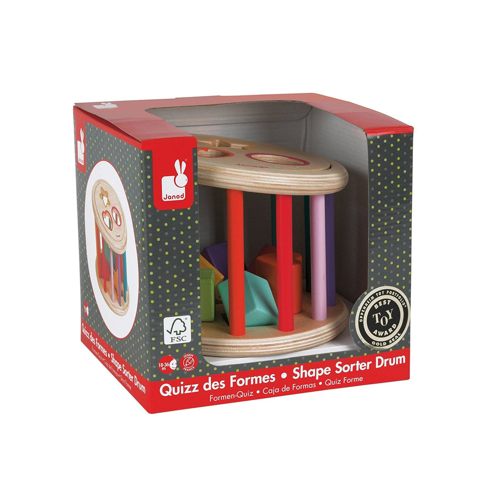 Janod Tambor Clasificador de Madera