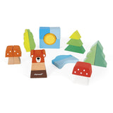 Janod Carrito con Bloques Pull Along