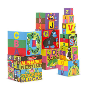 Melissa & Doug Bloques Alfabéticos en Inglés - Compra en bibiki
