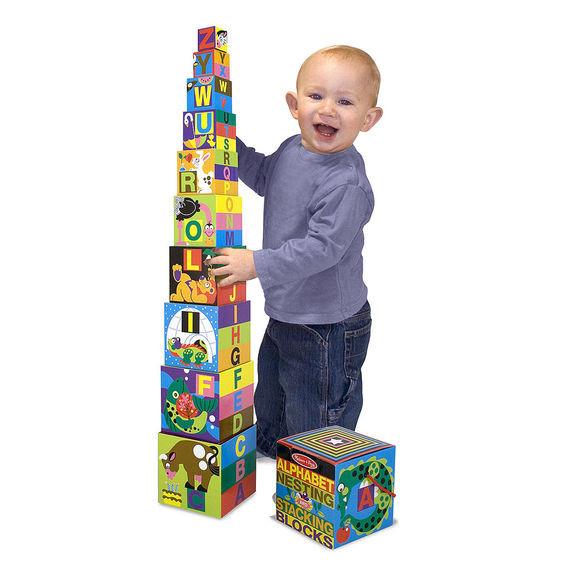 Melissa & Doug Bloques Alfabéticos en Inglés - Compra en bibiki