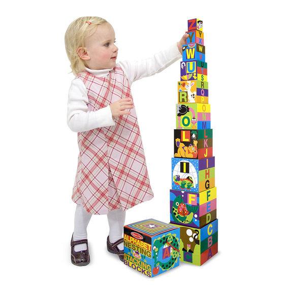Melissa & Doug Bloques Alfabéticos en Inglés - Compra en bibiki
