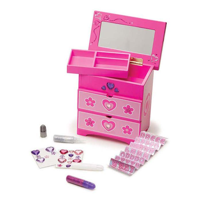 Melissa & Doug Decora tu Propio Cajón Doble de Madera - Compra en bibiki