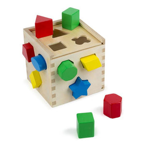 Melissa & Doug Cubo de Clasificación de Formas - Compra en bibiki