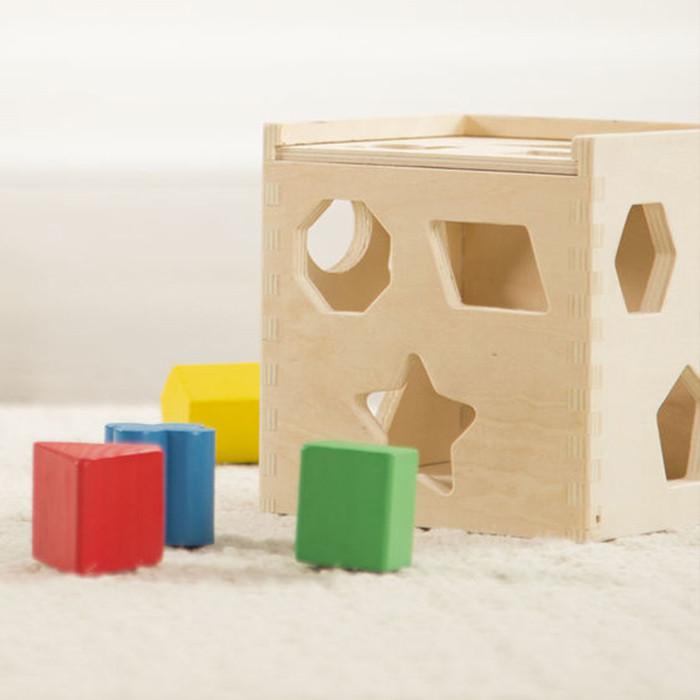 Melissa & Doug Cubo de Clasificación de Formas - Compra en bibiki