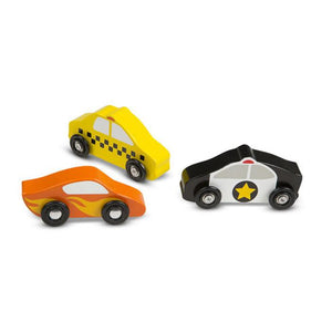 Melissa & Doug Juego de Carros de Madera 9 Piezas - Compra en bibiki