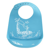 Modern-twist Babero de Silicona Giraffe Giggles