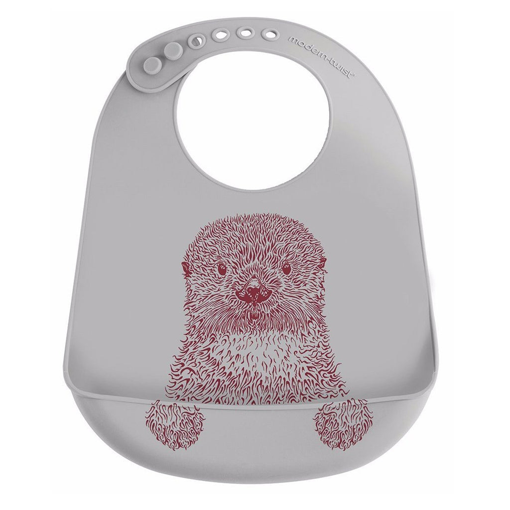 Modern-twist Babero de Silicona Otter