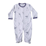 Noomie Pijama Snap Footie Osos Azul Marino