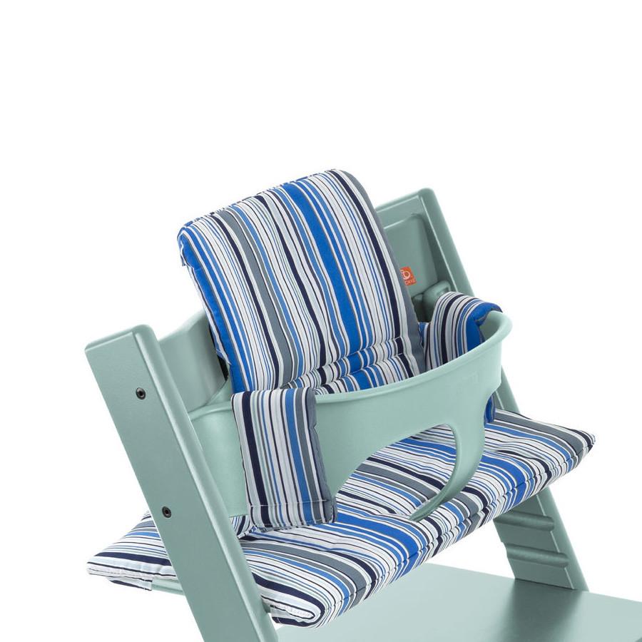  Stokke Tripp Trapp - Cojín clásico Waves Blue - Par con silla Tripp  Trapp y silla alta para apoyo y comodidad, lavable a máquina, se adapta a  todas las sillas Tripp