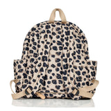 TWELVElittle Pañalera Mochila Companion Leopardo