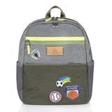 TWELVElittle Mochila Big Kid Courage Gris/Oliva