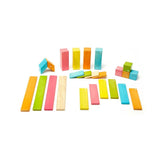 Tegu Set de 24 Piezas Magnéticas Tints