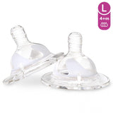 Twistshake Tetinas de Remplazo Anti-cólicos Grande 4+ Meses