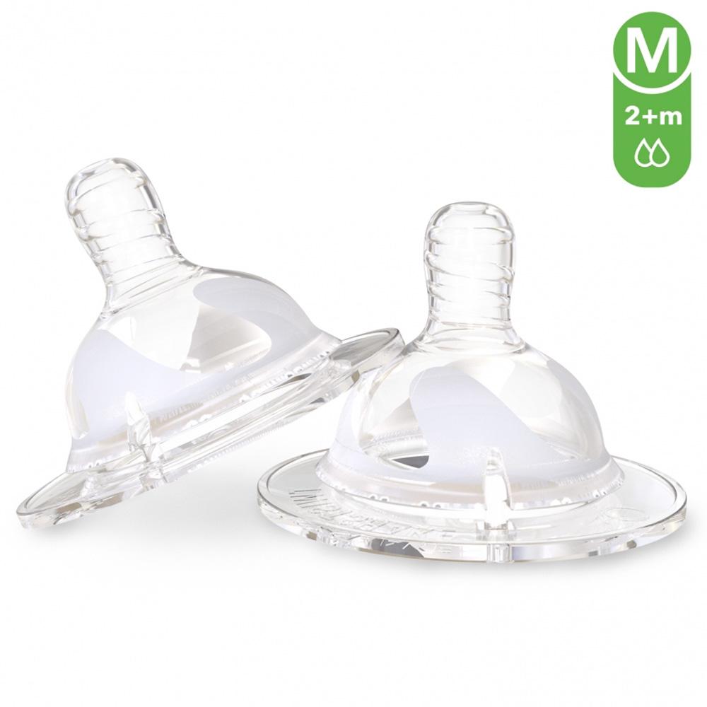Twistshake Tetinas de Remplazo Anti-cólicos Mediano 2+ Meses