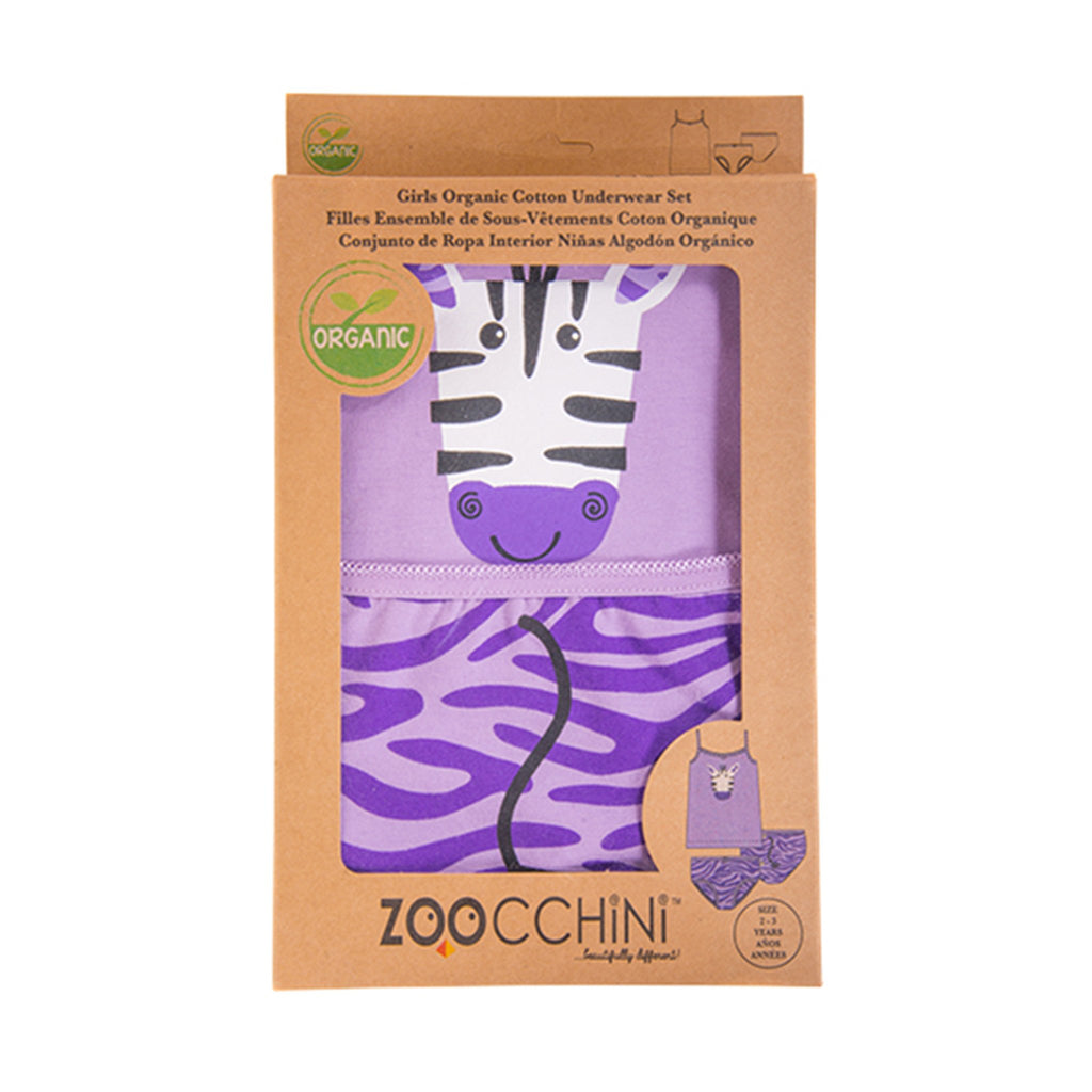 Zoocchini Conjunto de Ropa Interior Zebra - Compra en bibiki
