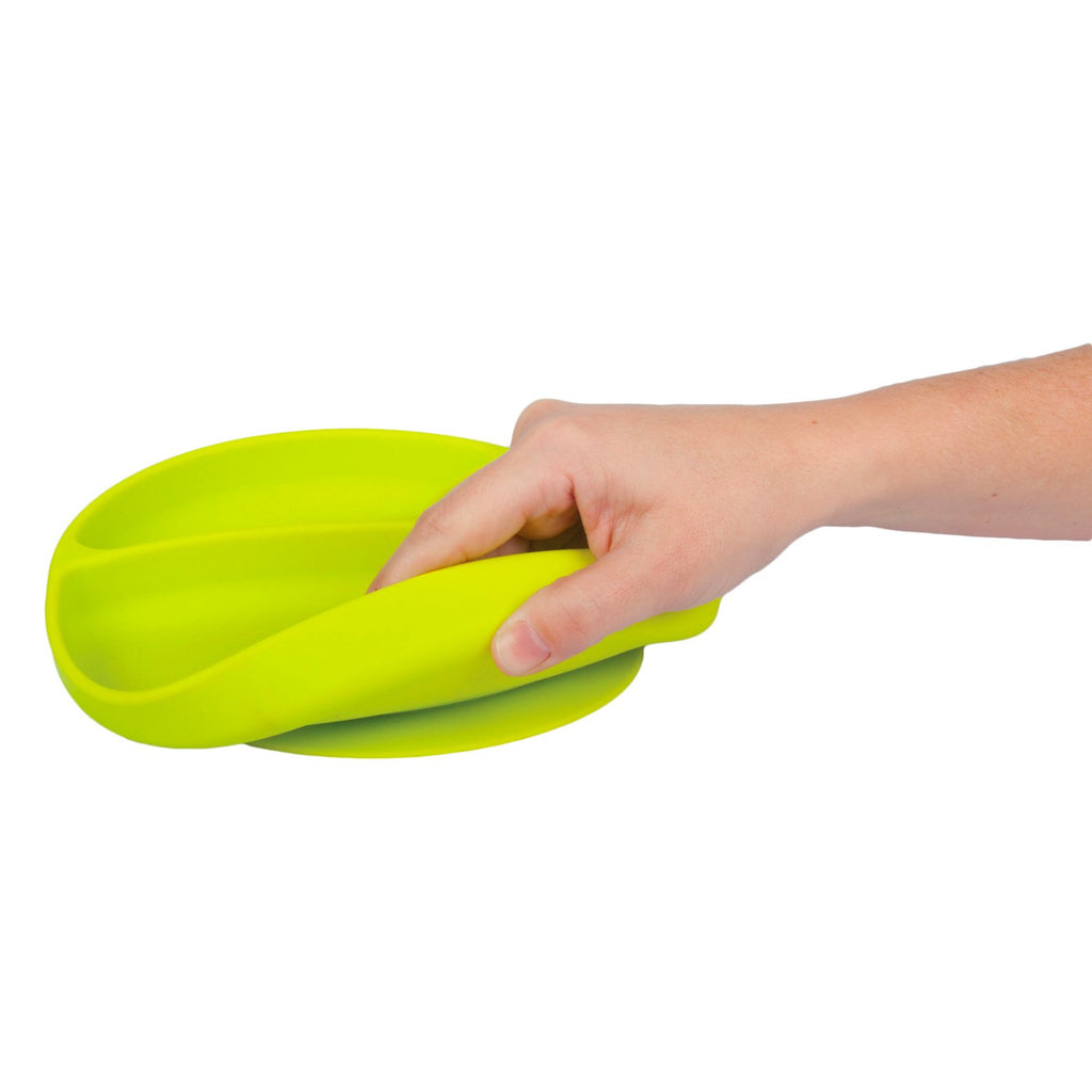bblüv Miäm Set de Plato y Cuchara de Silicona Lima