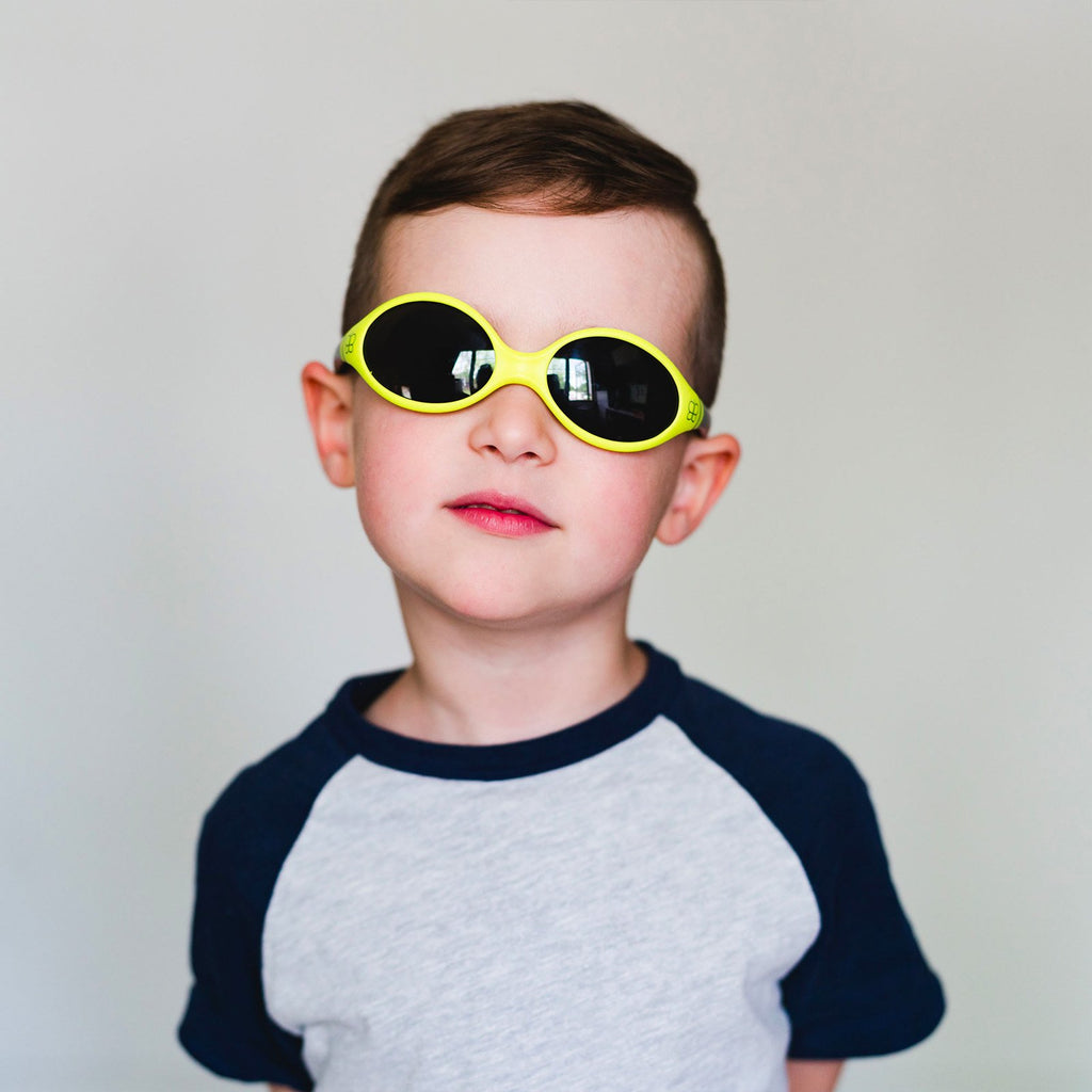 Bbluv - Gafas de sol solares para bebés y niños pequeños, rosa