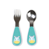 Skip Hop Tenedor y Cuchara Zoo Unicornio - Compra en bibiki